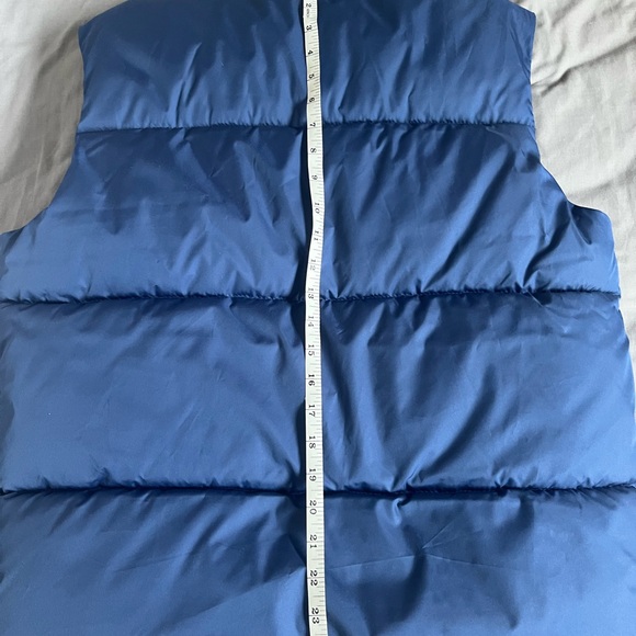 Blue Puffer Vest - Picture 7 of 8